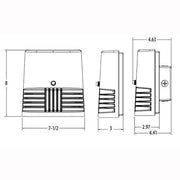 LUM MURAL LED 13W 120V1271LM 4000K 76CRI DLC - Groupe Phenicie Electrique Inc.