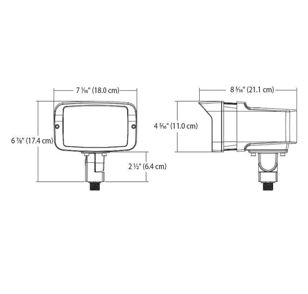 LUM PROJECT LED 23W 120 / 277V 4K 2071LM BRZ / ARM - Groupe Phenicie Electrique Inc.