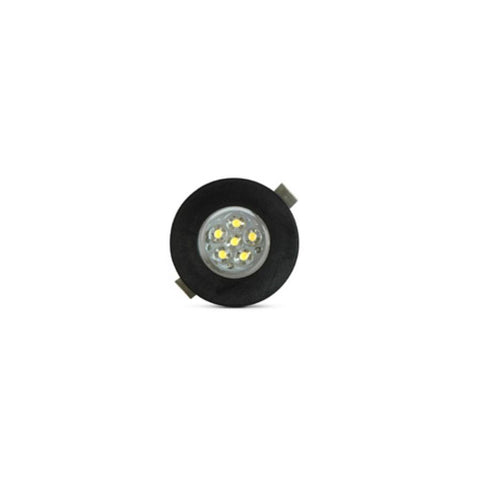 LUM STEPLIGHT ROUND DEL04W 3100K CHROME 12V DIM - Groupe Phenicie Electrique Inc.